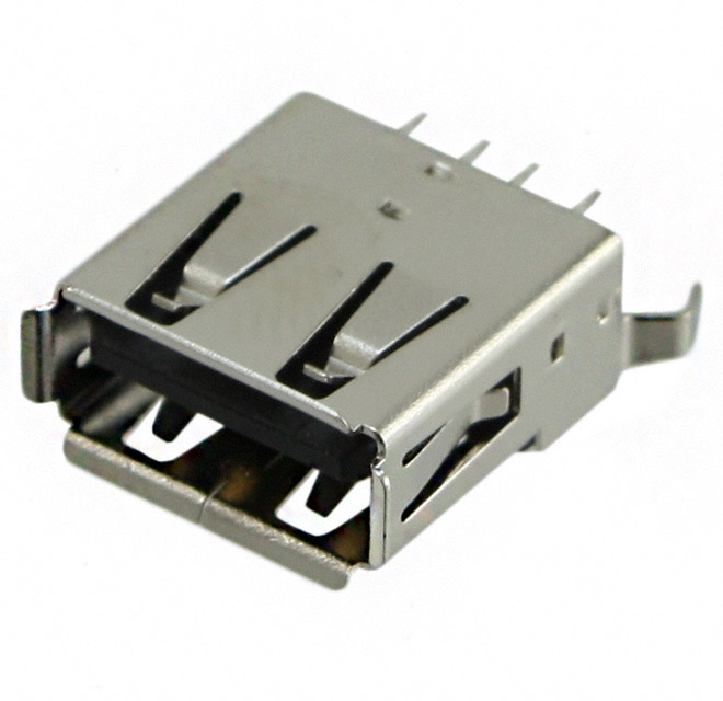 USB-A1VSB6 Symbol, Footprint & 3D Model by ON | SnapMagic